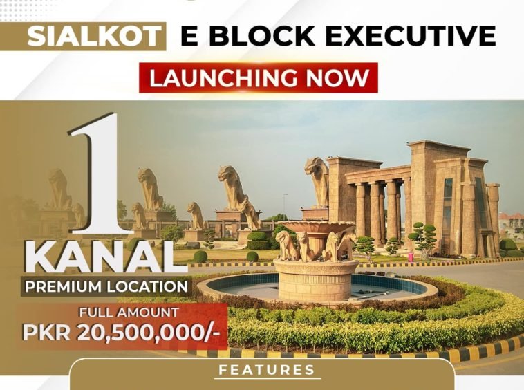 1 kanal plot for sale in Citi Housing Sialkot (2)