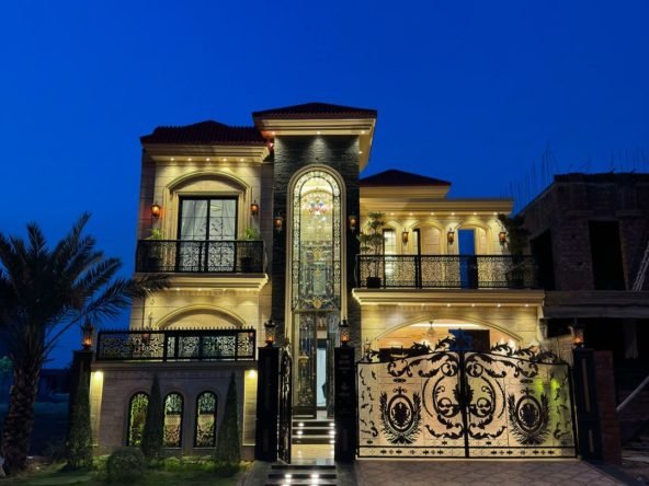 10 Marla Luxury fully furnished House For Sale in Citi Housing Sialkot A extension Spanish Design